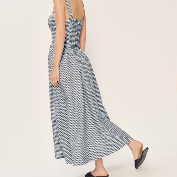 NEVER WORN Reformation Checker Gingham Balia Dress! - Picture 3 of 4